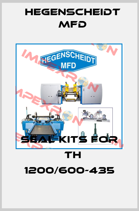 seal kits for 	TH 1200/600-435 Hegenscheidt MFD