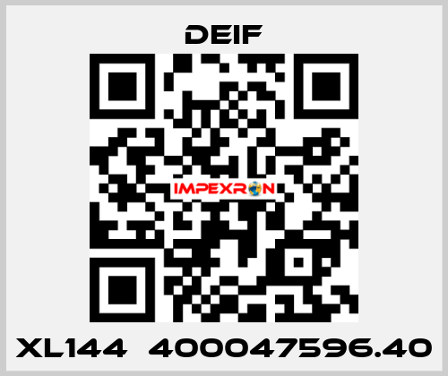 XL144  400047596.40 Deif