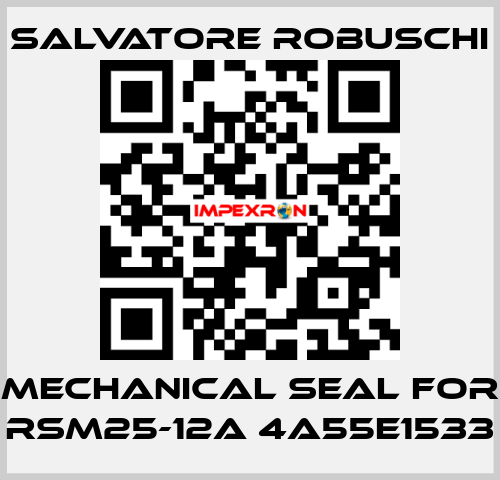 mechanical seal for RSM25-12A 4A55E1533 SALVATORE ROBUSCHI