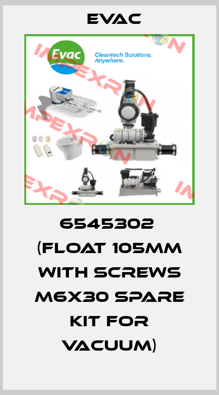 6545302  (FLOAT 105MM WITH SCREWS M6x30 SPARE KIT FOR VACUUM) Evac