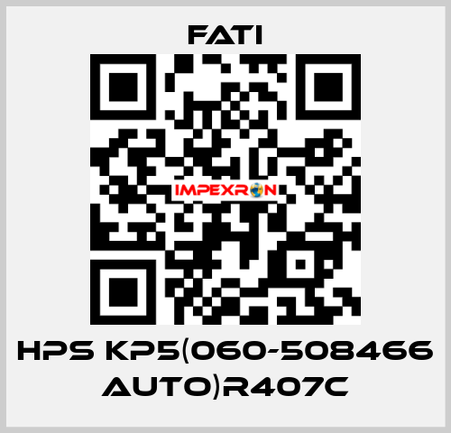 HPS KP5(060-508466 AUTO)R407C FATI