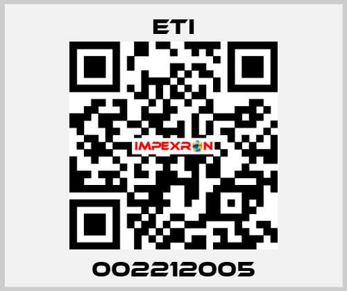 002212005 Eti
