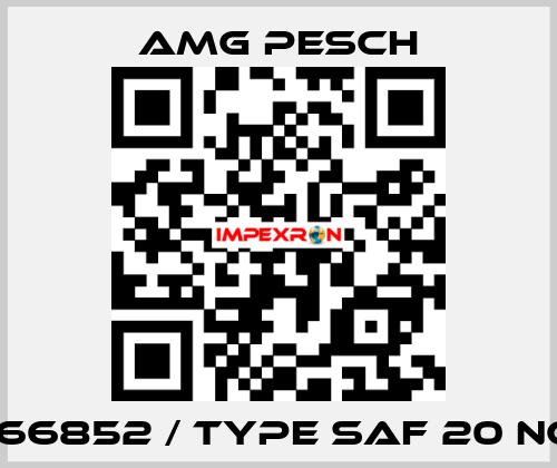 166852 / type SAF 20 NC AMG Pesch