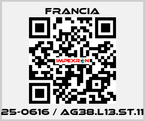 25-0616 / AG38.L13.ST.11 Francia