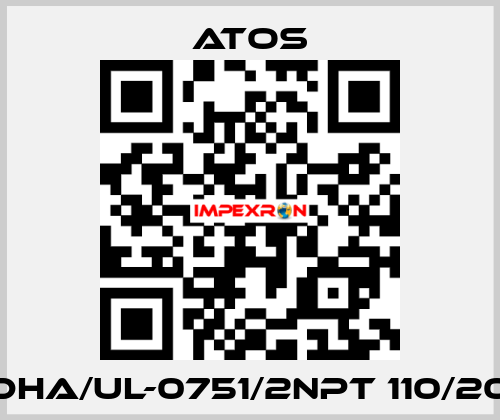 DHA/UL-0751/2NPT 110/20 Atos