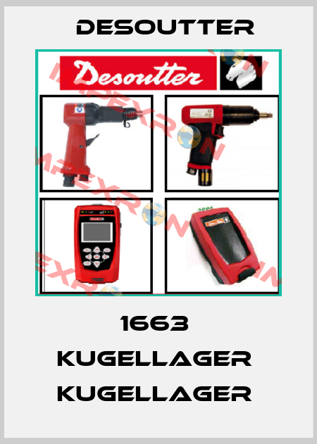 1663  KUGELLAGER  KUGELLAGER  Desoutter