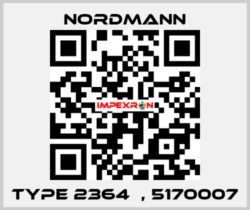 Type 2364А, 5170007 Nordmann