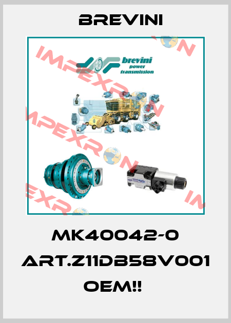 MK40042-0 Art.Z11DB58V001  OEM!!  Brevini