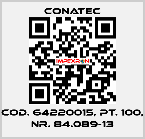cod. 64220015, pt. 100, nr. 84.089-13 Conatec