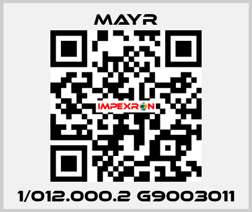 1/012.000.2 G9003011 Mayr