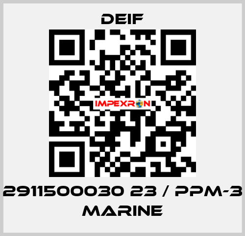 2911500030 23 / PPM-3 Marine Deif