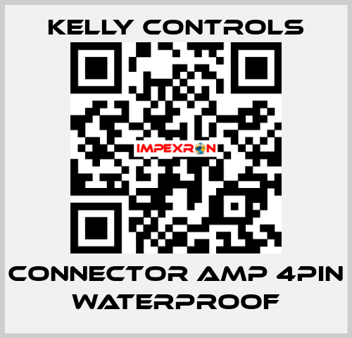 Connector AMP 4pin waterproof Kelly Controls