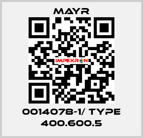 0014078-1/ Type 400.600.5 Mayr