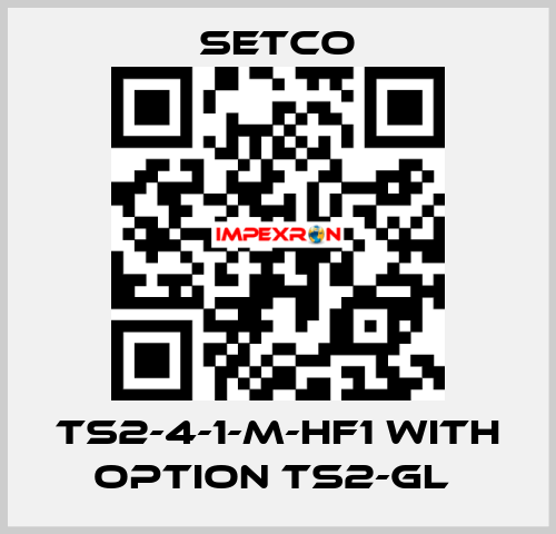TS2-4-1-M-HF1 WITH OPTION TS2-GL  SETCO