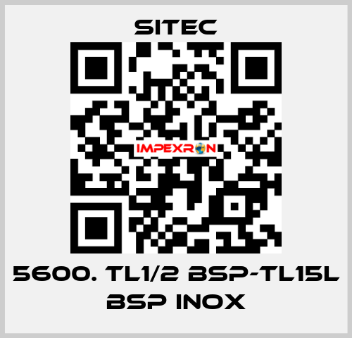 5600. TL1/2 BSP-TL15L BSP inox SITEC