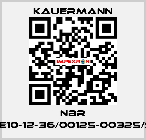 NBR Buckle10-12-36/0012S-0032s/SHA70 Kauermann