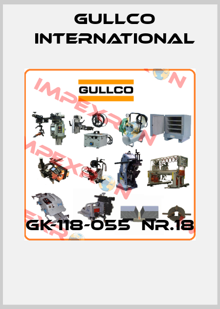 GK-118-055  Nr.18  Gullco International