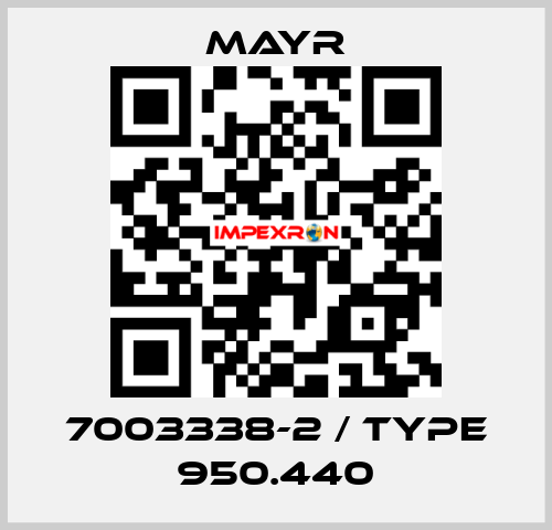 7003338-2 / Type 950.440 Mayr