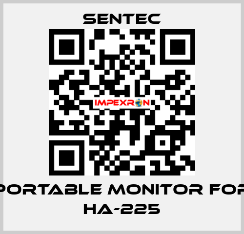 Portable monitor for HA-225 SENTEC
