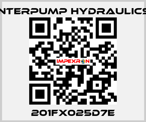 201FX025D7E Interpump hydraulics