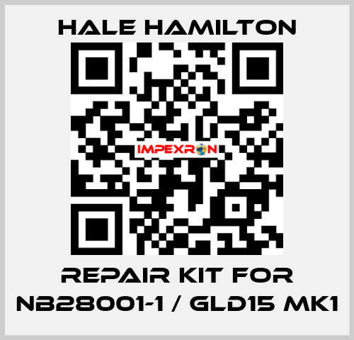 Repair kit for NB28001-1 / GLD15 MK1 HALE HAMILTON