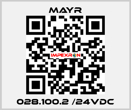 028.100.2 /24VDC Mayr