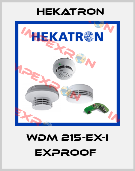WDM 215-Ex-i Exproof  Hekatron