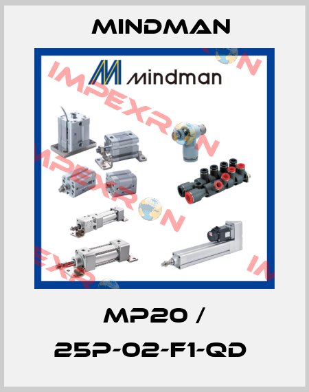 MP20 / 25P-02-F1-QD  Mindman
