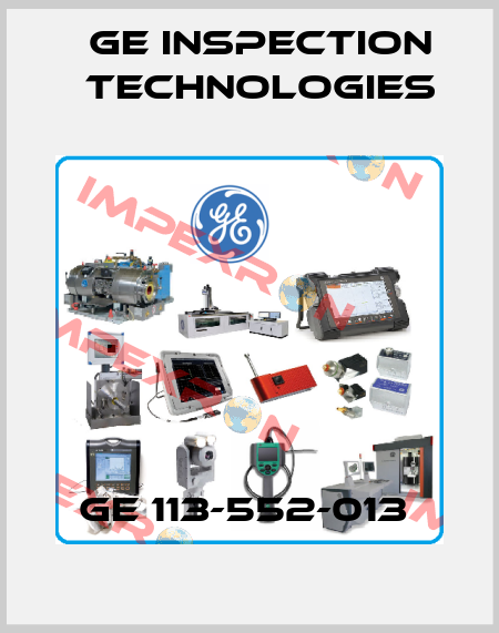 GE 113-552-013  GE Inspection Technologies