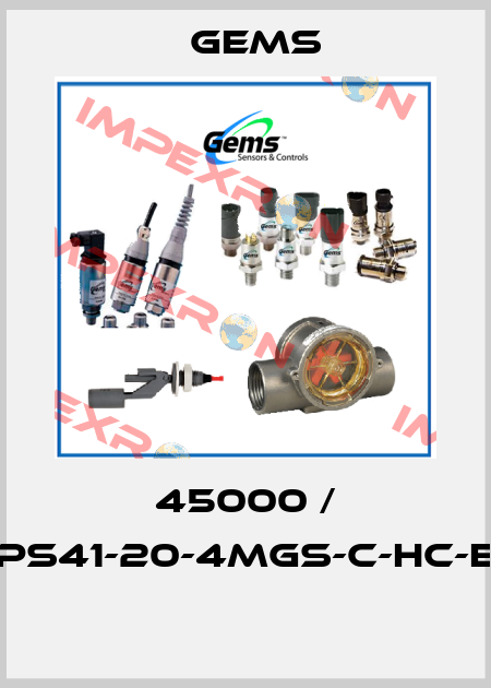 45000 / PS41-20-4MGS-C-HC-E  Gems