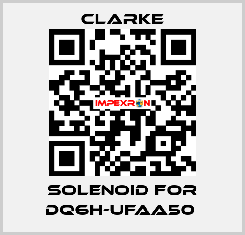 Solenoid for DQ6H-UFAA50  Clarke