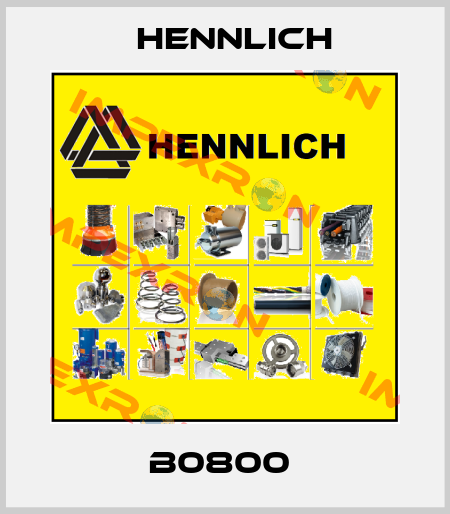 B0800  Hennlich