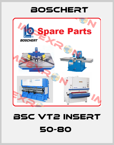 BSC VT2 INSERT 50-80  Boschert