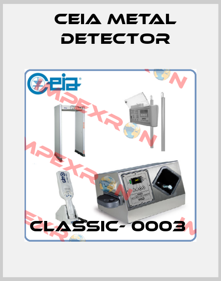CLASSIC- 0003  CEIA METAL DETECTOR