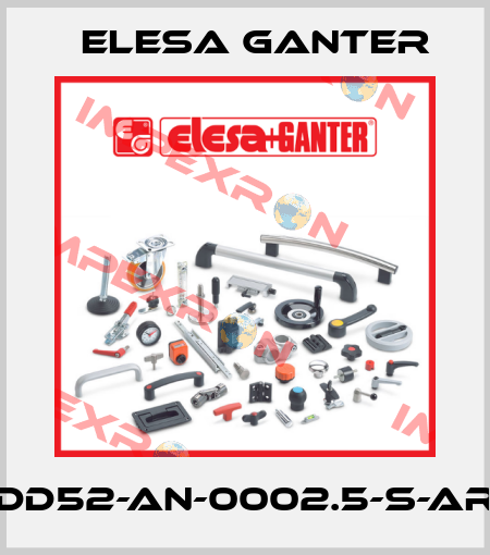 DD52-AN-0002.5-S-AR Elesa Ganter