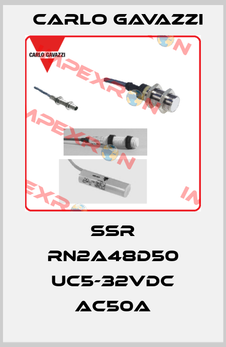 SSR RN2A48D50 UC5-32VDC AC50A Carlo Gavazzi