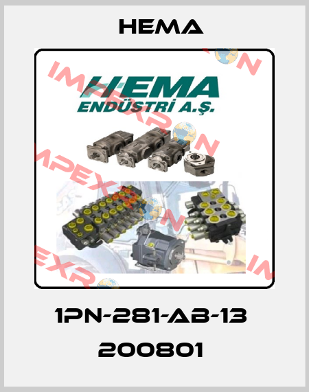 1PN-281-AB-13  200801  Hema