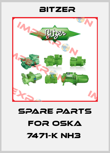Spare parts for OSKA 7471-K NH3  Bitzer