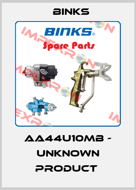 AA44U10MB - unknown product  Binks