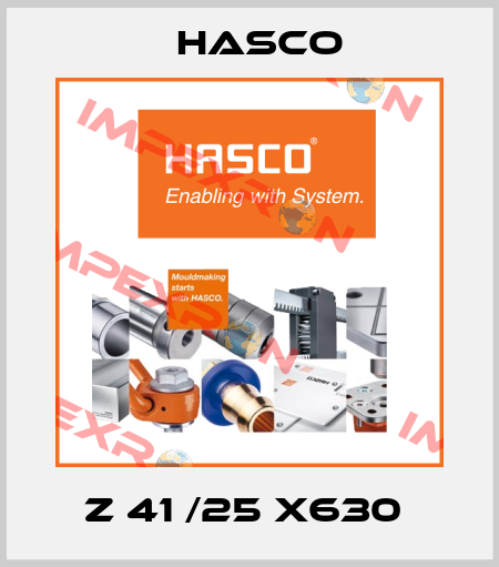 Z 41 /25 X630  Hasco