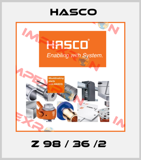 Z 98 / 36 /2  Hasco