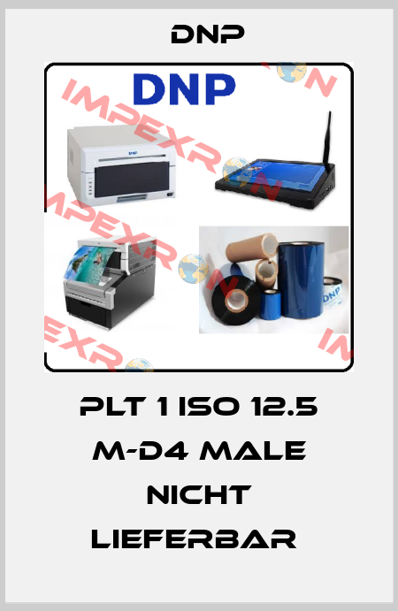 PLT 1 ISO 12.5 M-D4 male nicht lieferbar  DNP