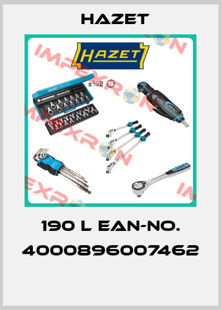 190 L EAN-NO. 4000896007462  Hazet