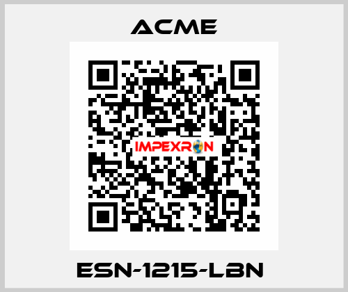 ESN-1215-LBN  Acme