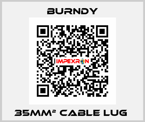 35mm² cable lug  Burndy
