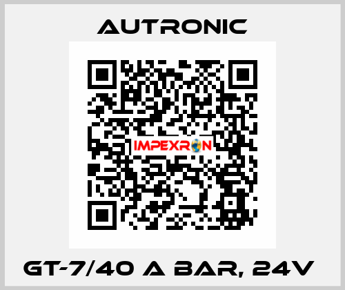 GT-7/40 A bar, 24V  Autronic