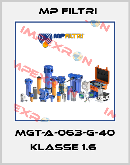 MGT-A-063-G-40   Klasse 1.6  MP Filtri