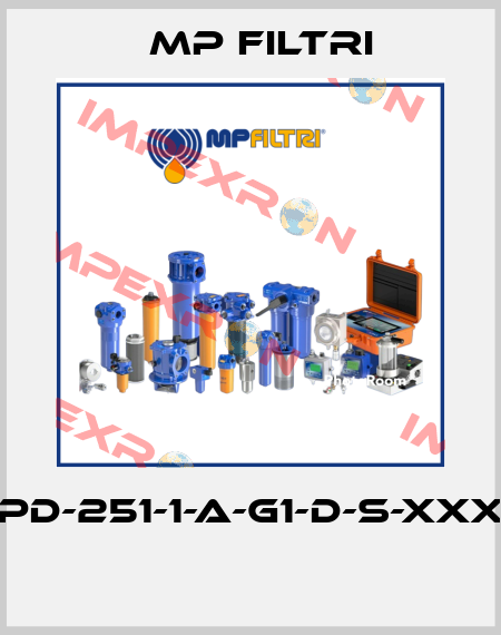 MPD-251-1-A-G1-D-S-XXX-S  MP Filtri