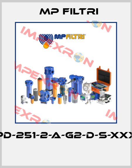 MPD-251-2-A-G2-D-S-XXX-S  MP Filtri