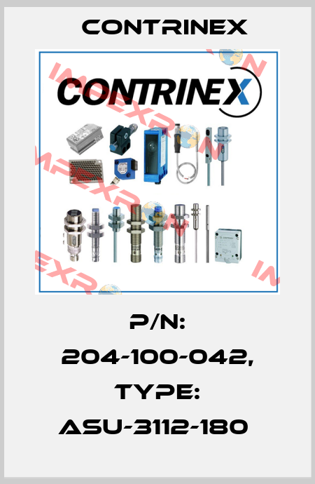 P/N: 204-100-042, Type: ASU-3112-180  Contrinex